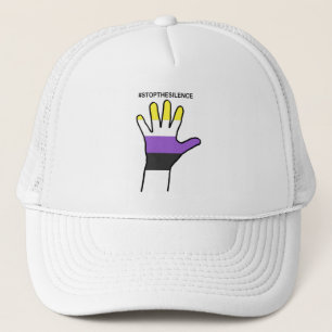 Gorra De Camionero stopthesilencio no binario