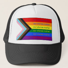 Gorra De Camionero Stories Matter Gay Pride Intersection Rainbow Flag