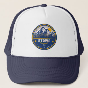 Gorra De Camionero Stowe Mountain Vermont Retro Sunset Skvenir