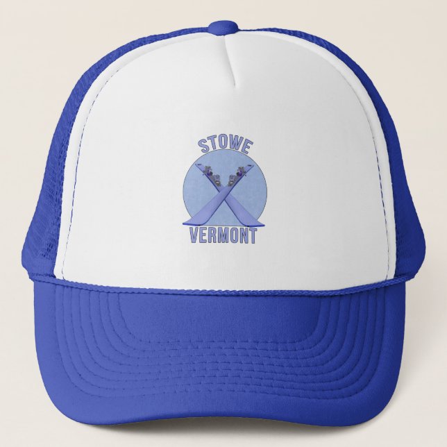 Gorra De Camionero Stowe, Vermont (Anverso)