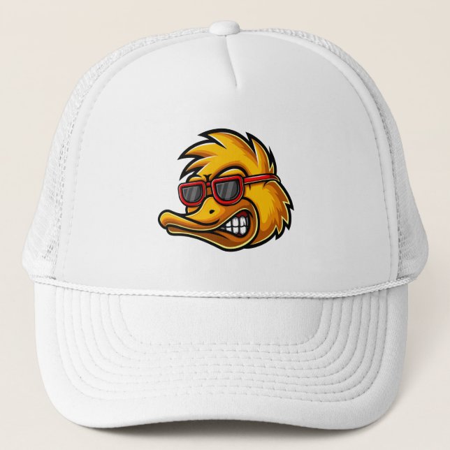 Gorra De Camionero Streetwise de pato amarillo (Anverso)