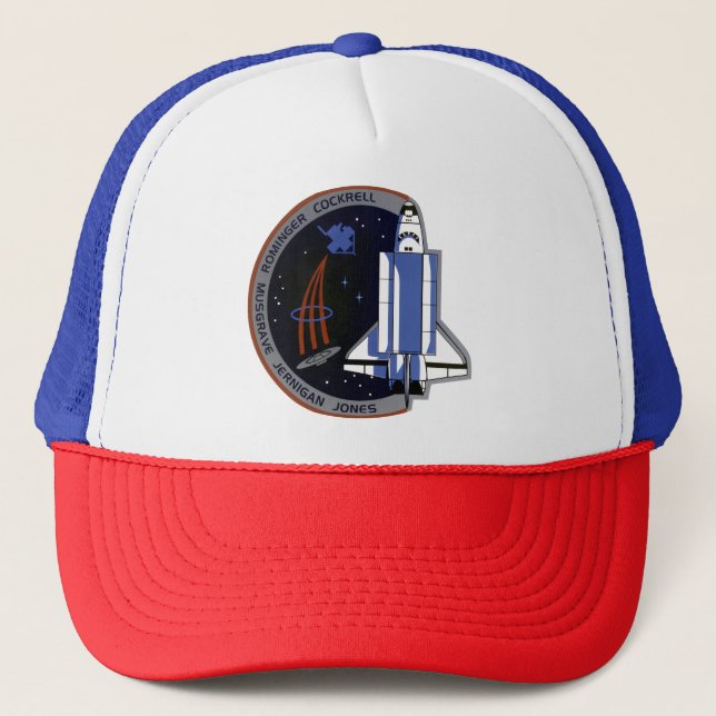 GORRA DE CAMIONERO STS-80 (Anverso)
