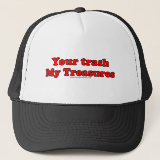 Gorra De Camionero Su basura mis tesoros
