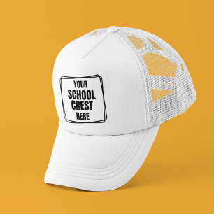 Gorra De Camionero Su Escudo escolar aquí Cabo del equipo de béisbo
