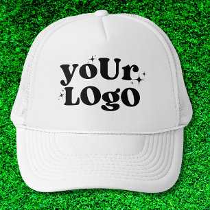 Gorra De Camionero Su logotipo aquí Personalizado Empresa de logotipo