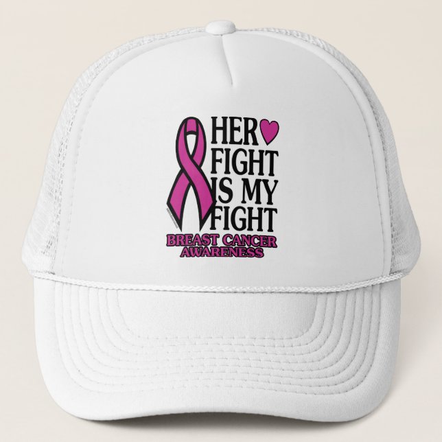 Gorra De Camionero Su Lucha... Cáncer de Mama (Anverso)