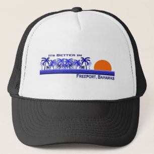 Gorra De Camionero Su mejor en puerto franco, Bahamas