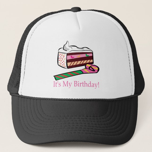 Gorra De Camionero Su mi cumpleaños (Anverso)