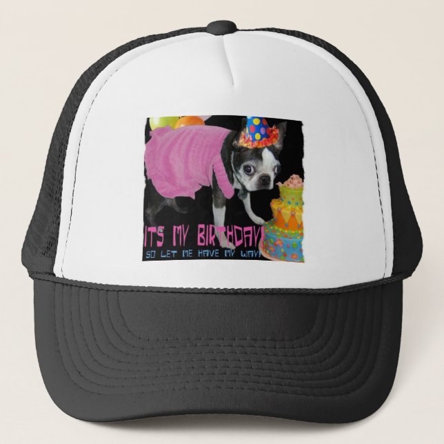 GORRA DE CAMIONERO SU MI CUMPLEAÑOS (Anverso)