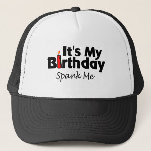 Gorra De Camionero Su mi cumpleaños me azota