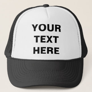 GORRA DE CAMIONERO SU TEXTO AQUÍ