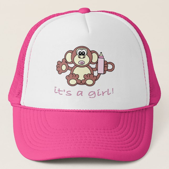 Gorra De Camionero Su un chica (Anverso)