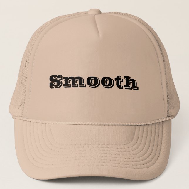 Gorra De Camionero Suave en un Khaki (Anverso)
