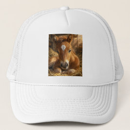 Gorra De Camionero Suave Potro de Sueño Dorado