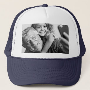 Gorra De Camionero Subir foto personalizado Diseñar tu propio abuelo