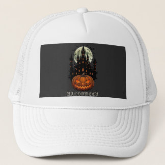 Gorra De Camionero Sudadera con capucha de calabaza del castillo embr