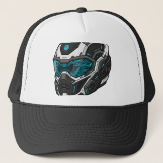 Gorra De Camionero Sudadera con capucha gráfica de piloto de Mecha Cy