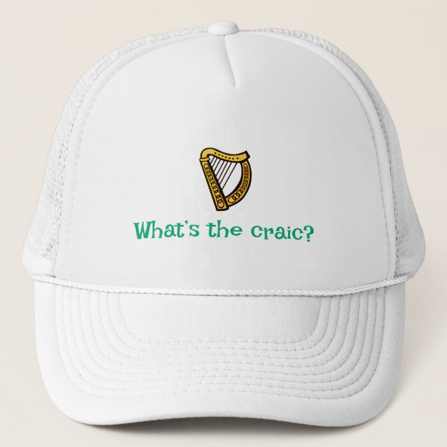 Gorra De Camionero Sudadera con craic (Anverso)