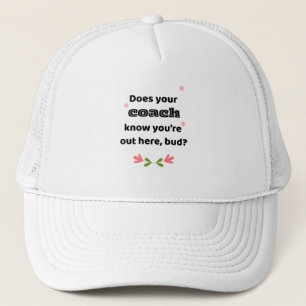 Gorra De Camionero Sudadera del mejor entrenador de hockey con burlas