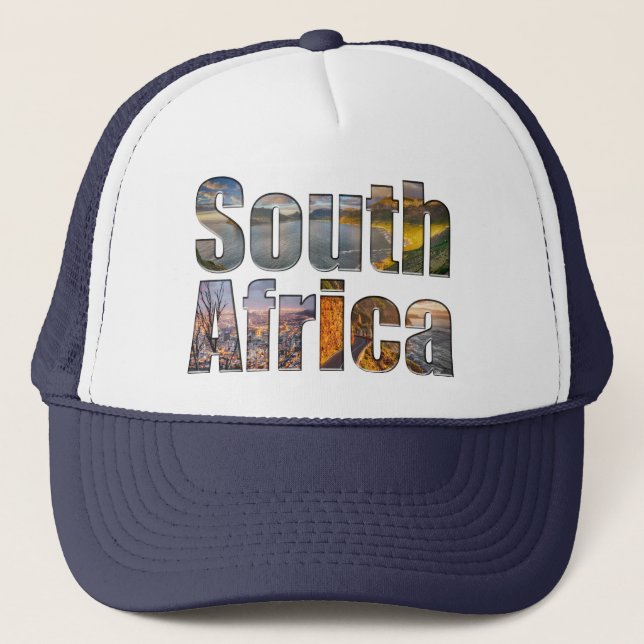 Gorra De Camionero Sudáfrica (Anverso)