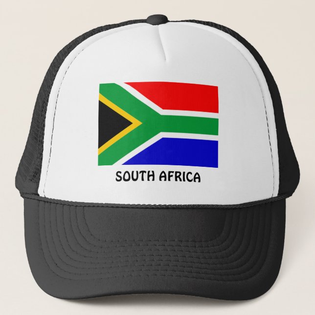 Gorra De Camionero Sudáfrica: Bandera de Sudáfrica (Anverso)