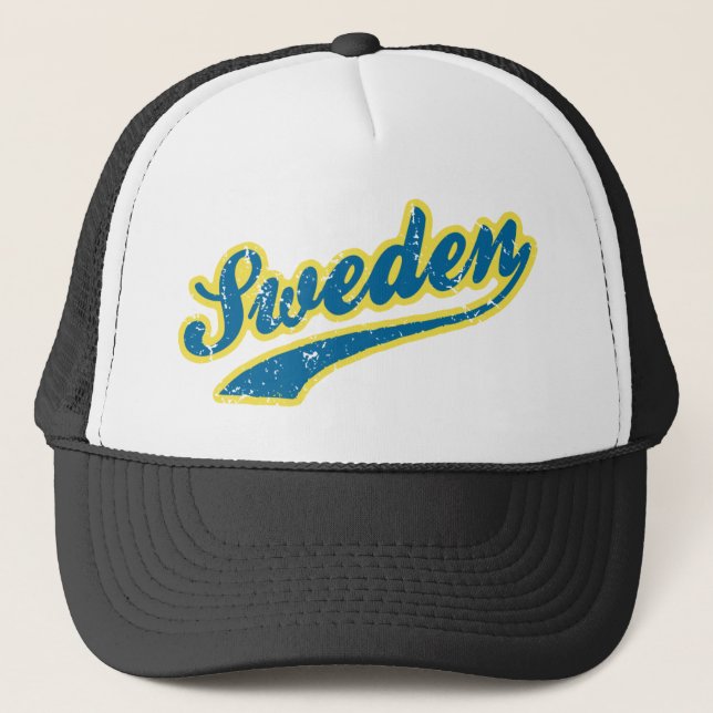 Gorra De Camionero Suecia (Anverso)