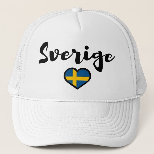 Gorra De Camionero Suecia (Anverso)