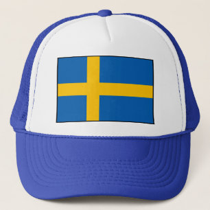 Gorra De Camionero Suecia - Bandera Sueca