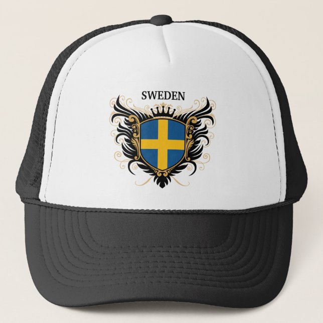 Gorra De Camionero Suecia [personalice] (Anverso)