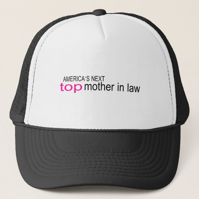Gorra De Camionero Suegra superior siguiente de Américas (Anverso)