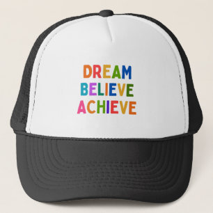 GORRA DE CAMIONERO SUEÑA CREE LOGRA