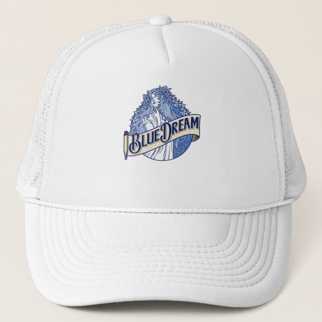 Gorra De Camionero Sueño azul (Anverso)