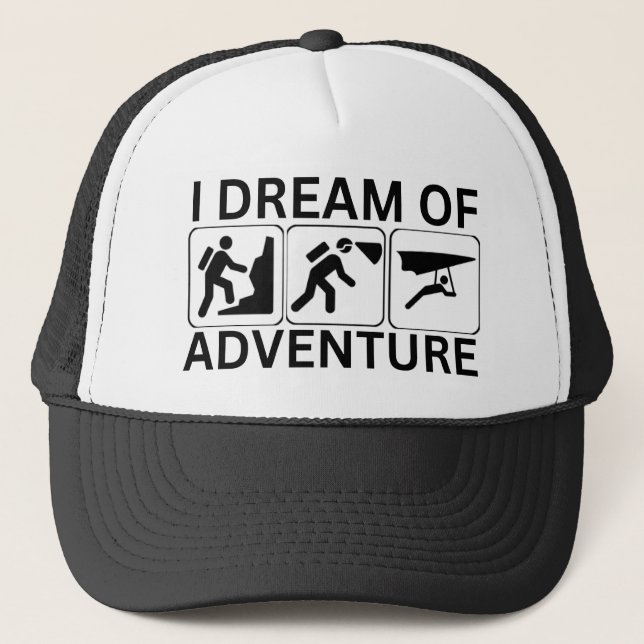 Gorra De Camionero Sueño Con La Aventura (Anverso)