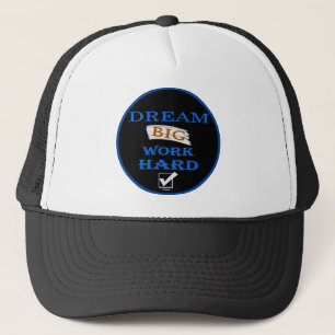 Gorra De Camionero SUEÑO GRANDE, TRABAJAR Cita inspiradora DURA