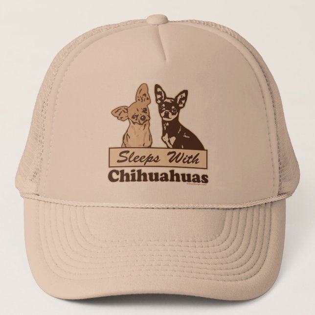 Gorra De Camionero Sueños con las chihuahuas (Anverso)