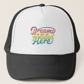 Gorra De Camionero Sueños cumplidos aquí
