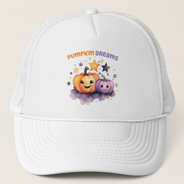 Gorra De Camionero Sueños de calabaza (Anverso)