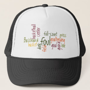 Gorra De Camionero Sueños de soltar: Baloncesto - Juego de Campeones
