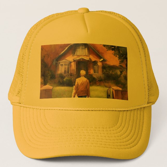 Gorra De Camionero "Sueños digitales: ¿Maravillas viables?" (Anverso)