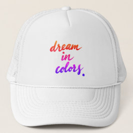 Gorra De Camionero Sueños en colores