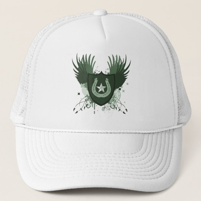 Gorra De Camionero suerte de herradura : hi-fi : (Anverso)