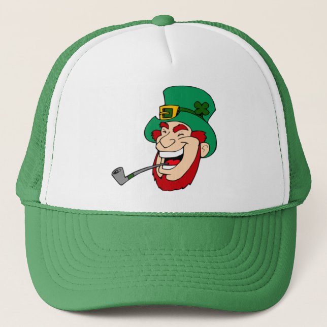 Gorra De Camionero Suerte del gorra irlandés del camionero (Anverso)