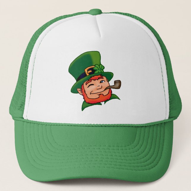 Gorra De Camionero Suerte O el irlandés (Anverso)