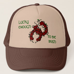 GORRA DE CAMIONERO SUFICIENTEMENTE AFORTUNADO COMO PARA SER EL CAZO D