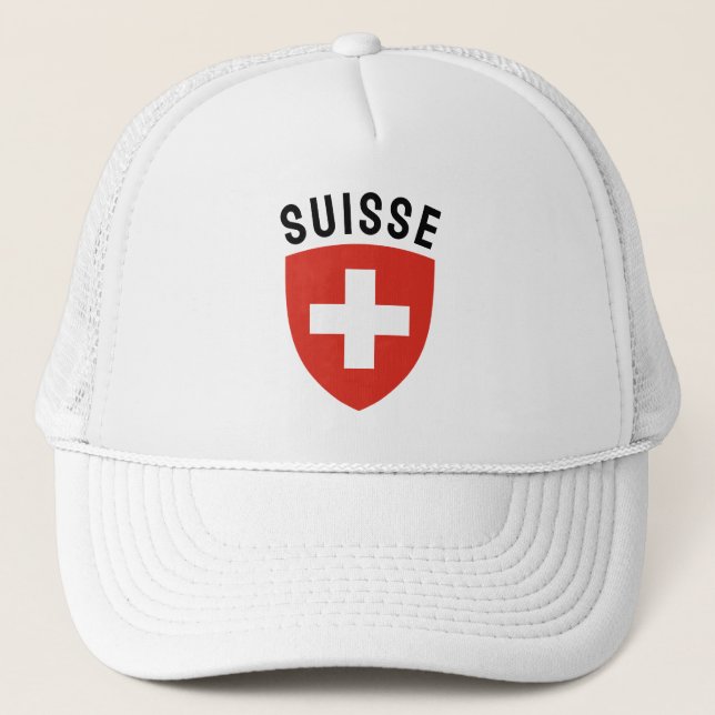 Gorra De Camionero Suisse (Suiza francófona) (Anverso)