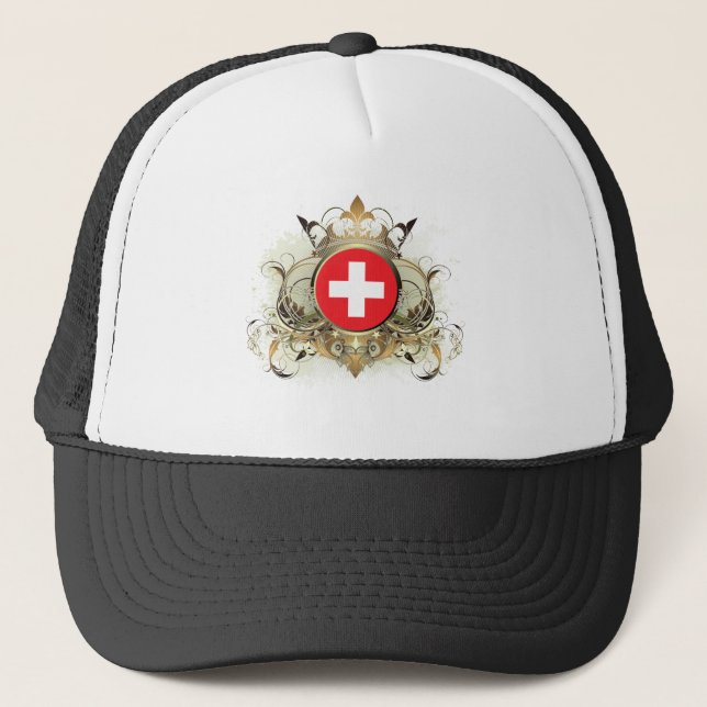 Gorra De Camionero Suiza (Anverso)
