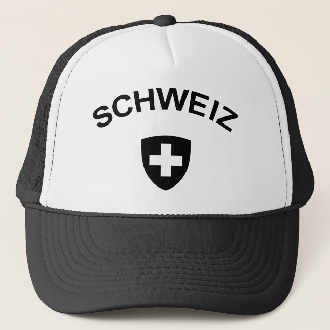 Gorra De Camionero Suiza Schweiz (Anverso)