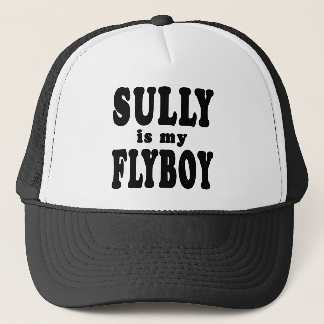 Gorra De Camionero Sully es mi Flyboy (Anverso)