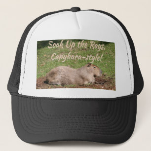 Gorra De Camionero Sumerja los rayas, al estilo de Capibara.