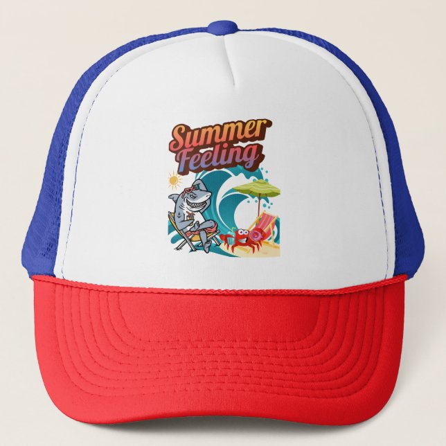 Gorra De Camionero "Summer Feeling"  (Anverso)